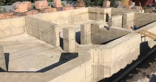Фундамент с цокольным этажом под ключ заказать в Арзамасе - фундамент цокольный этаж под ключ цена от 7190 руб за м2