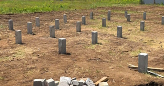 Фундамент на забивных жб сваях под ключ в Арзамасе - фундамент из забивных железобетонных свай цена от 3133 руб/м2